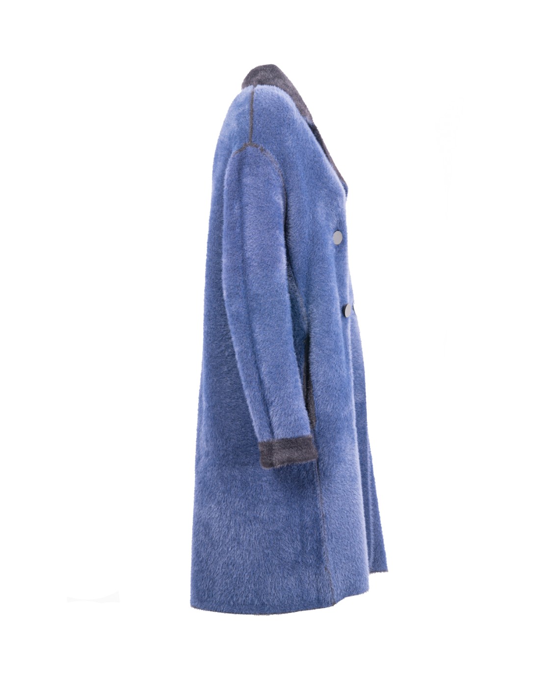 shop EMPORIO ARMANI  Giaccone: Emporio Armani cappotto doppiopetto reversibile in tessuto effetto mohair.
Lunghezza: 90 cm.
Tessuto effetto mohair.
Reversibile.
Scollo con revers.
Modello doppiopetto.
Chiusura con bottoni.
Maniche lunghe.
Composizione:  98% Poliammide 2% Elastan.
Made in Tunisia.. 6D2LT9 2M14Z-0999 number 1006071